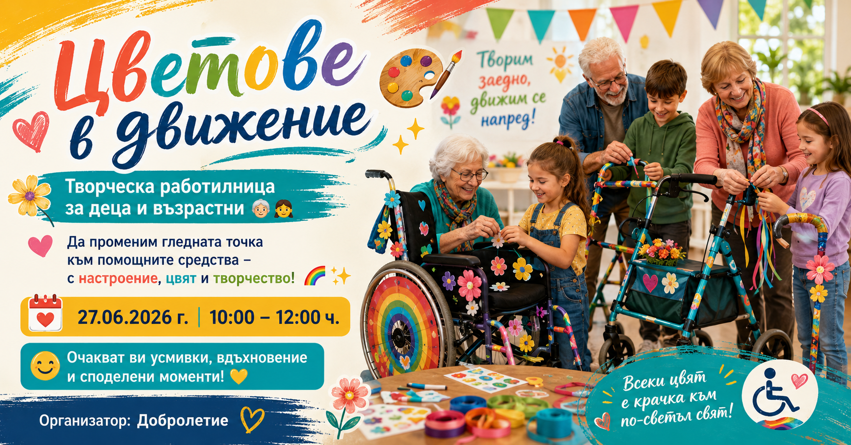 Цветове в движение